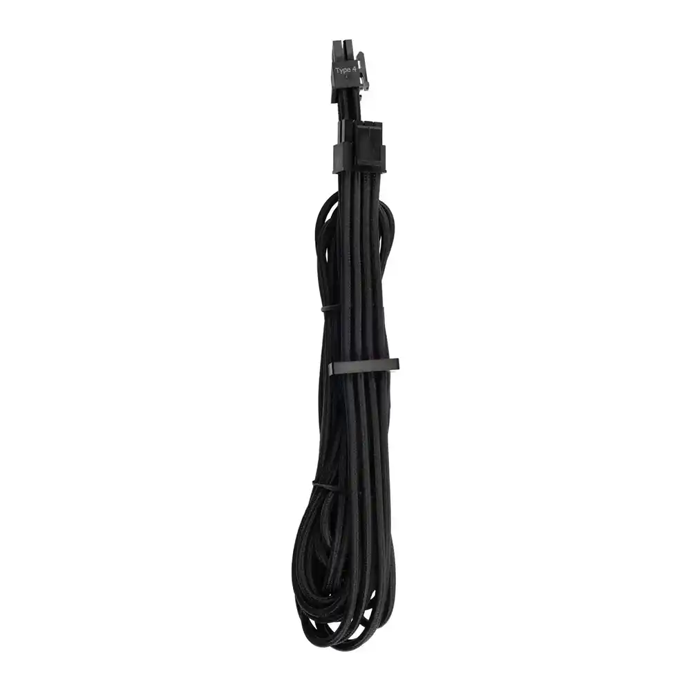 (image for) Corsair Type 4 Gen 4 PSU Black Sleeved 12v EPS/ATX Power Cables